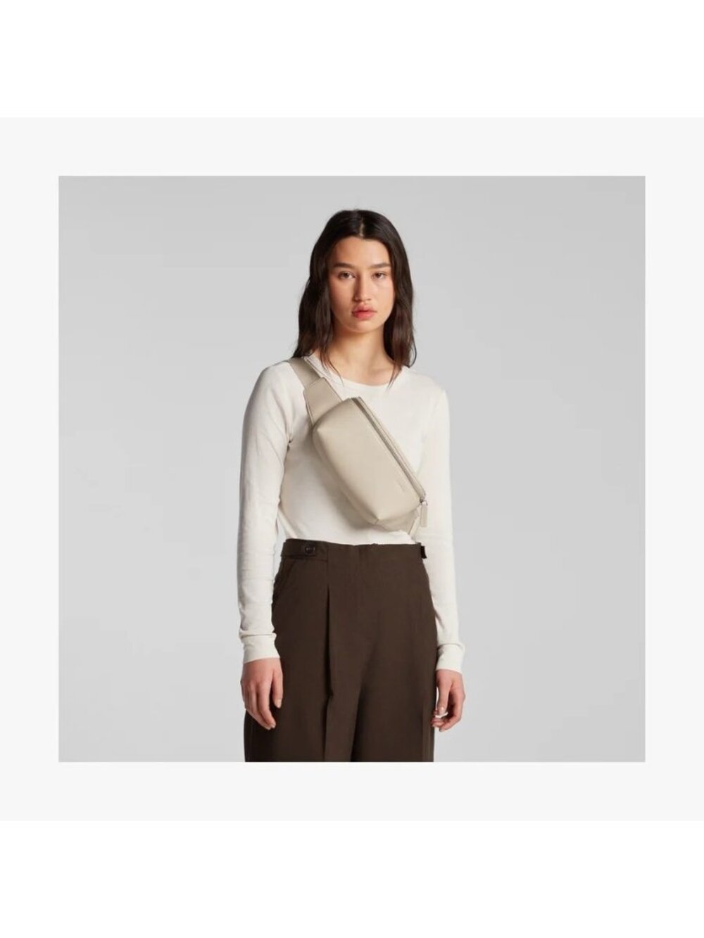 Monos Metro Sling Bag Ivory Crossbody